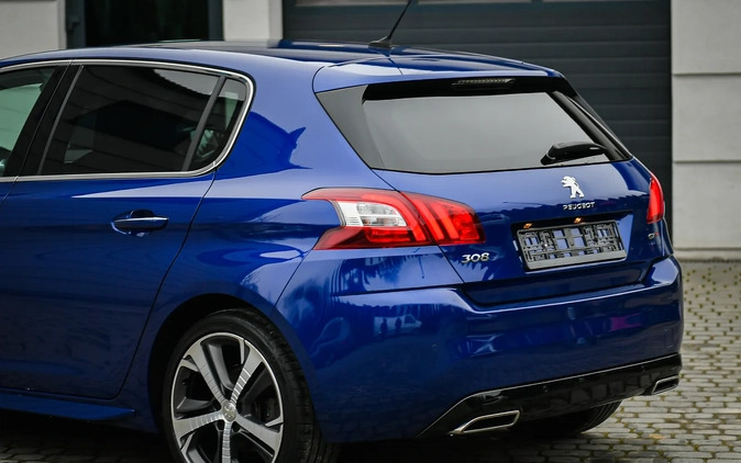 Peugeot 308 cena 56900 przebieg: 114000, rok produkcji 2015 z Rzeszów małe 704